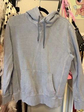 American Eagle Outfitters Light Blue Crewneck Hoodie